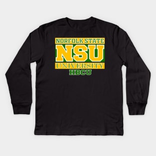 Norfolk State 1935 University Apparel Kids Long Sleeve T-Shirt